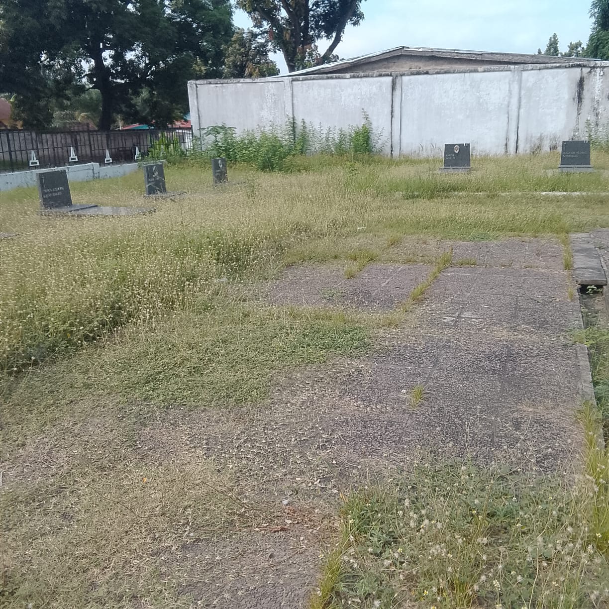 Photo 4 — état avant, cimetière des victimes du vol U.T.A. (1989)