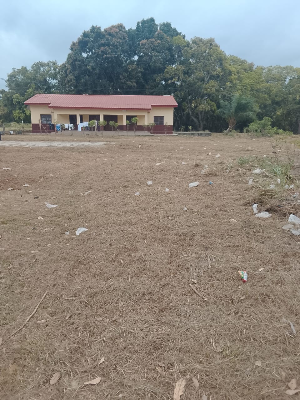 Vue du Lycée agricole du km 17 après les travaux